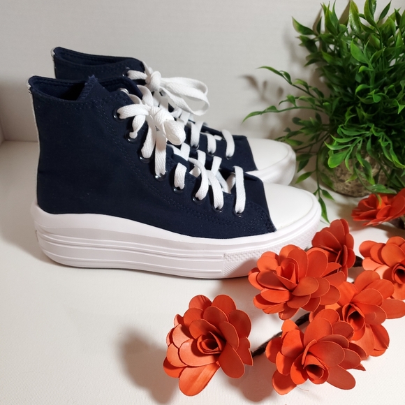 Converse CTAS MOVE HI Platform WOMEN SZ  / 570261C - Picture 8 of 11